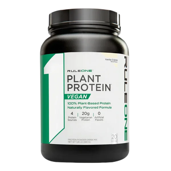 Rule 1 Plant Protein Vegan Vanilla Cream (20svs) 580g