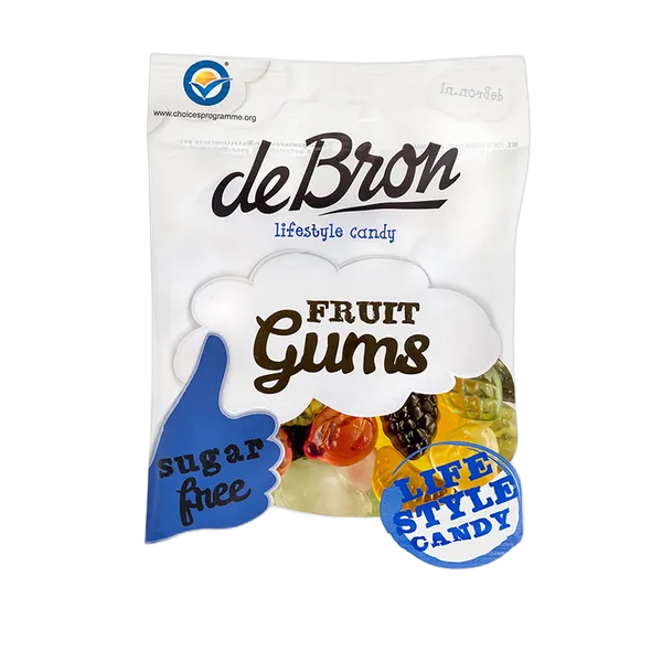 Debron Fruit-Gums S/Free 100gm