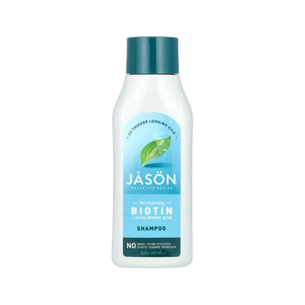 Jason Thickening Biotin Hyaluronic Acid Shampoo (16oz) 473ml