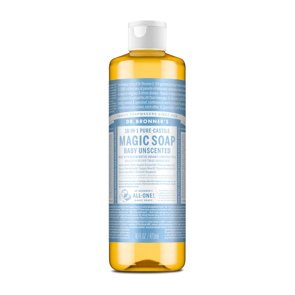 Dr Bron M Org Baby Mild Liq Soap 16oz/473ml