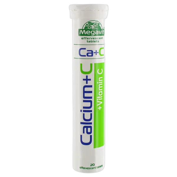 Megavit Calcium + C 20 Eff Tabs