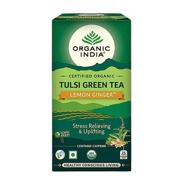Organic India Tulsi Lemon Ginger 25s