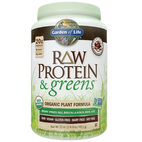 Garden Of Life Org Raw Protein & Greens Choc Cacao 611g