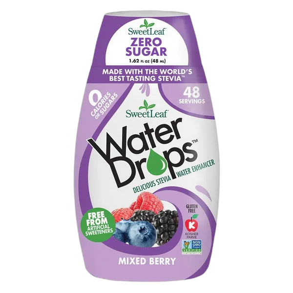Sweetleaf Gf Mixed Berry Water Drops 48ml #Wd-Mb