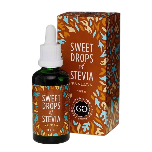 Viahealth Stevia Drops Vanilla 50ml #Eudr591