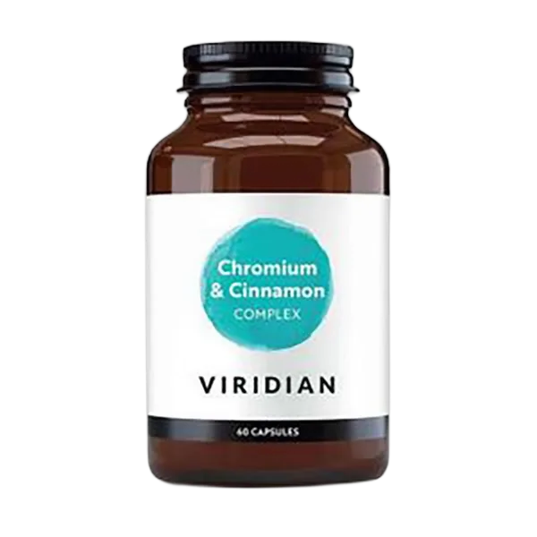 Viridian Chromium & Cinnamon Complex 60caps