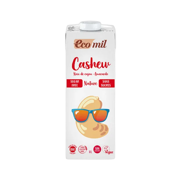 Ecomil S/Free Cashew Drink 1l