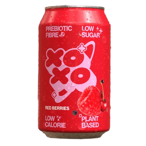 Xoxo Low Sugar Red Berries Drink Can 330ml