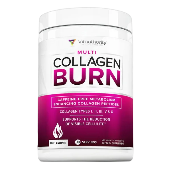 Vitauthority Multi Collagen Burn Unflavored 20svs 162.4g