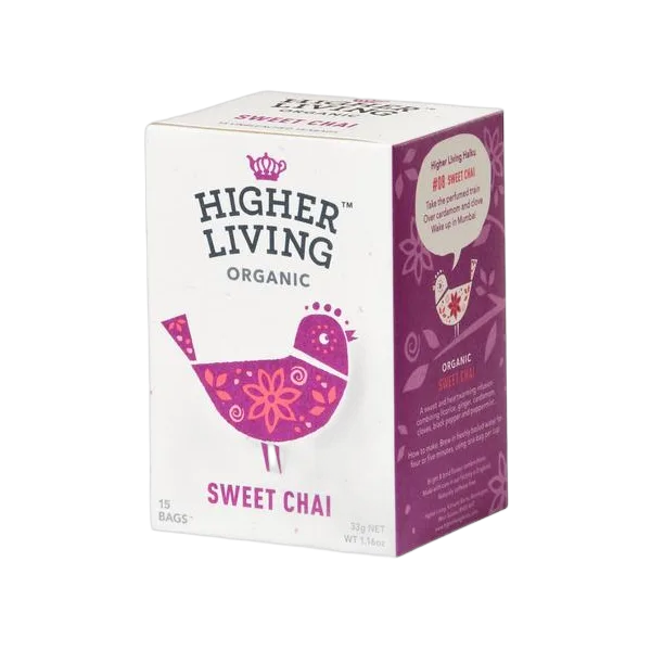 Higher Living Organic Sweet Chai 15'S