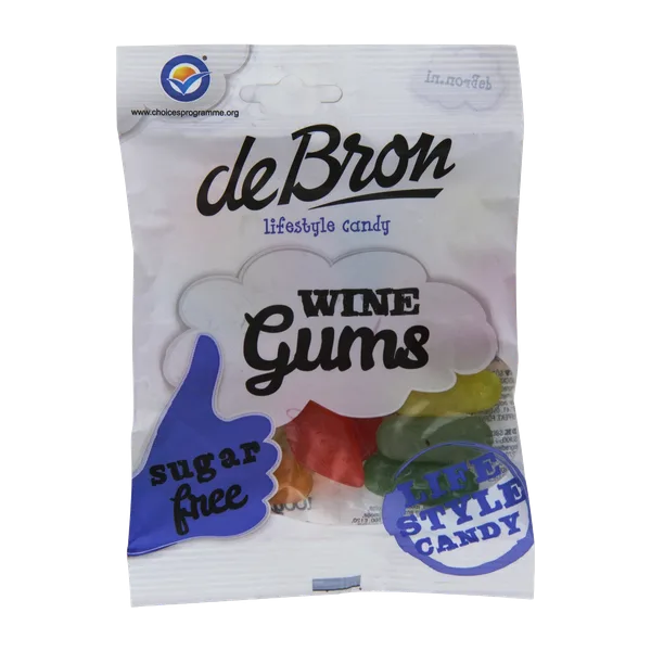 Debron Wine Gums S/Free 100gm
