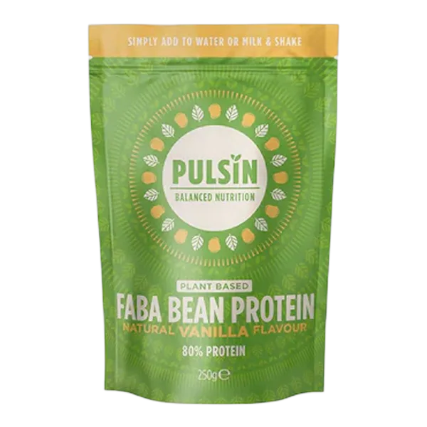 Pulsin Faba Bean Prot Powder Nat Vanilla 250g