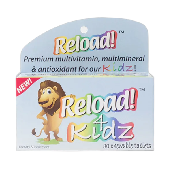Reload Kidz Multivitamin Chewables 80 Tabs