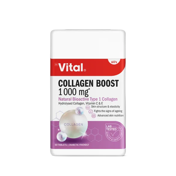 Vital Collagen Boost 1000mg Tabs 60’S