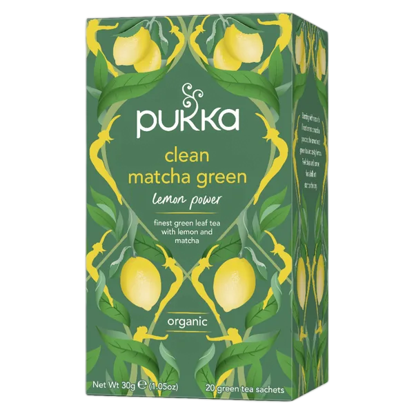 Pukka Org Clean Matcha Green Tea (20s) 30g