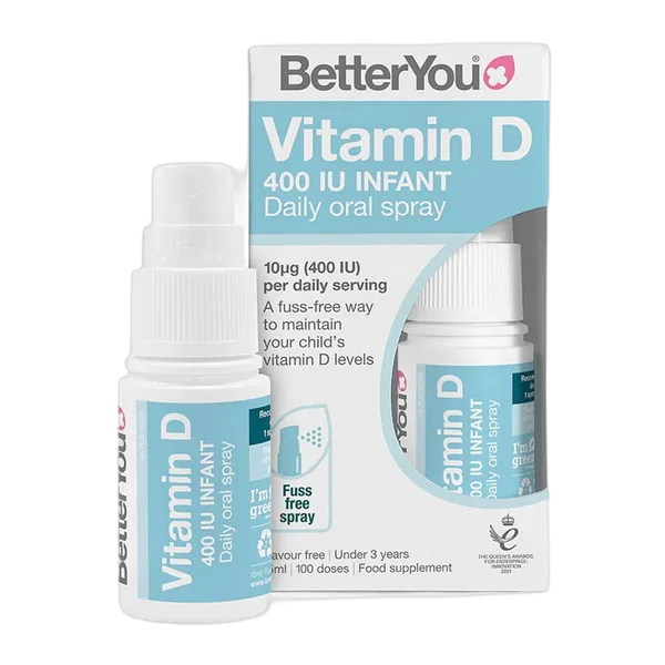Better You Dlux Infant Vit D Oral Spray 15ml