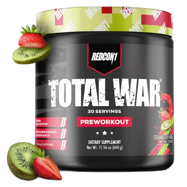 Redcon 1 Total War Pre-Workout Strawberry Kiwi 30svs 435g