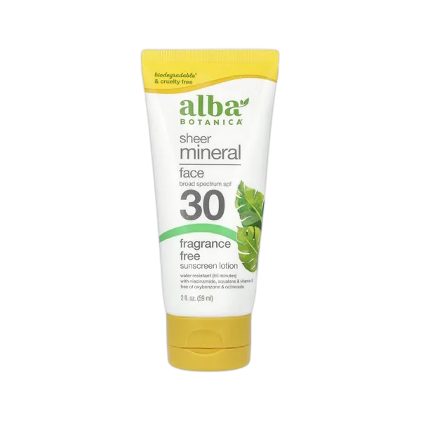 Alba Sheer Mineral Sunscreen Lotion Spf30 (2oz) 59ml