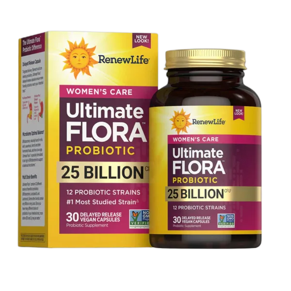 Renew Life Ultimate Flora Women’S Care Probiotic 25billion 30caps