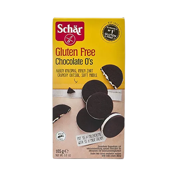 Dr Schar Gf Chocolate O'S 165g