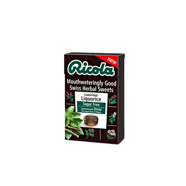 Ricola Licorice S/Free Drops 45gm