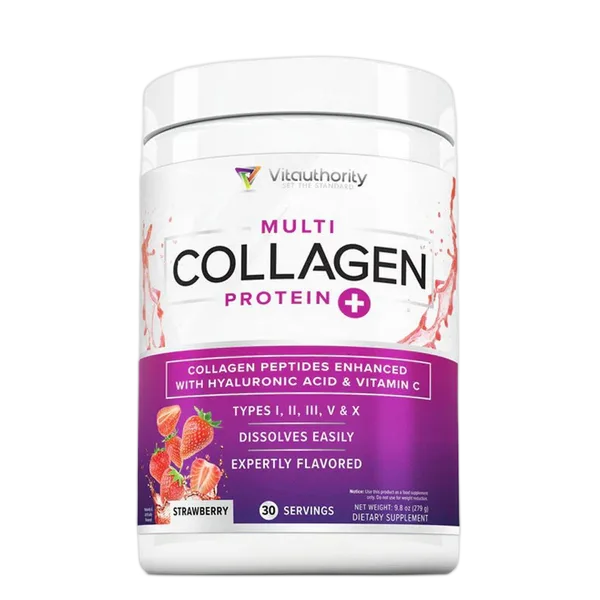 Vitauthority Multi Collagen Protein + S/Berry 30svs 279g