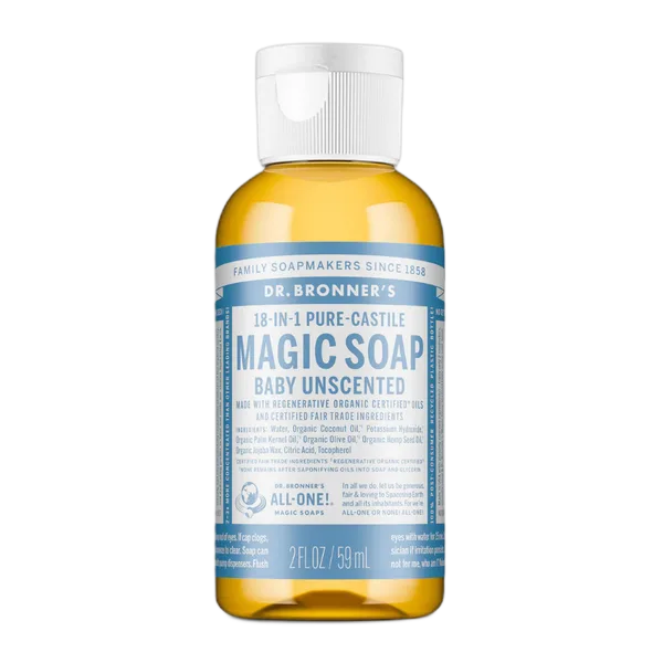 Dr Bron M Org Unscented Baby Liq Soap 2oz/59ml