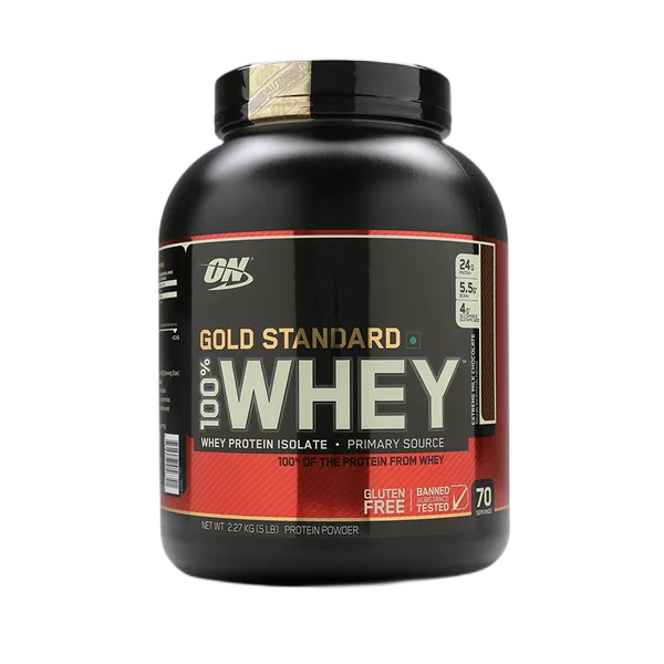 Optimum Nutrition Gold Standard 100% Whey- Extreme Milk Chocolate (5lbs) 2.27kg