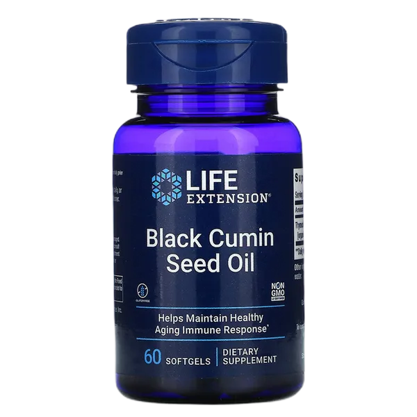 Life Extension Black Cumin Seed Oil 60s