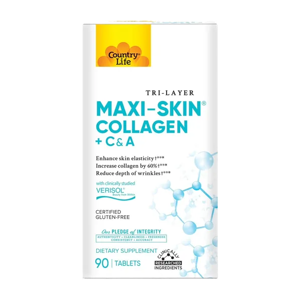 Country Life L-Maxi-Skin 90 Tabs