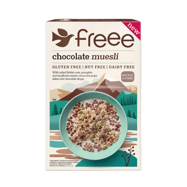 Doves Gf Chocolate Muesli 400g