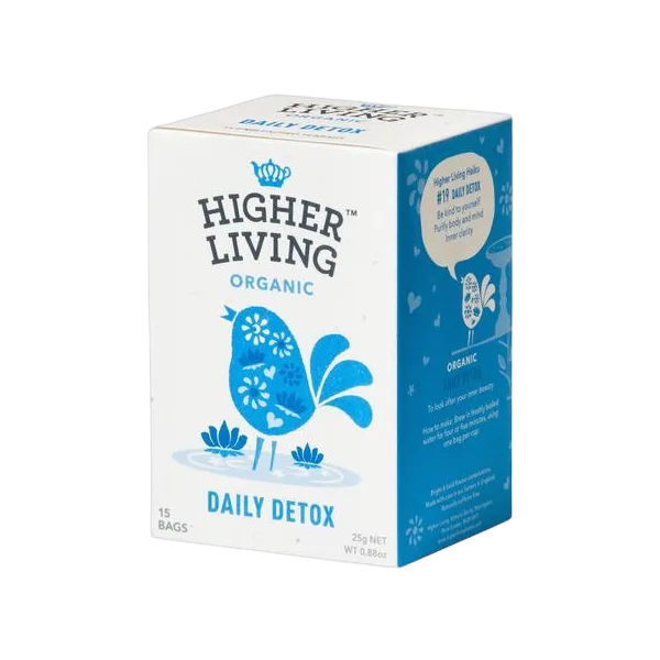 Higher Living Organic Daily Detox 15'S