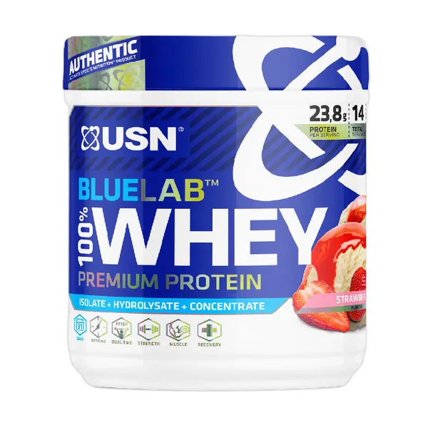 Usn Blue Lab 100% Premium Whey Strawberry 454g