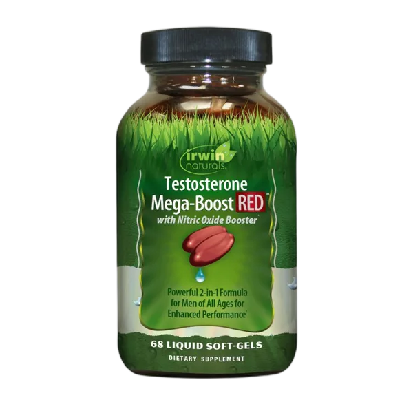 Irwin Naturals Testosterone Mega-Boost Red 68ct #In059440