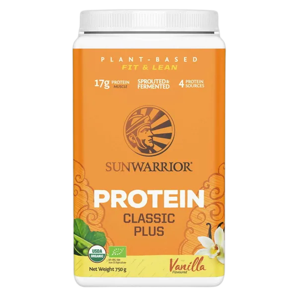 Sunwarrior Classic Plus Organic Vanilla 750g