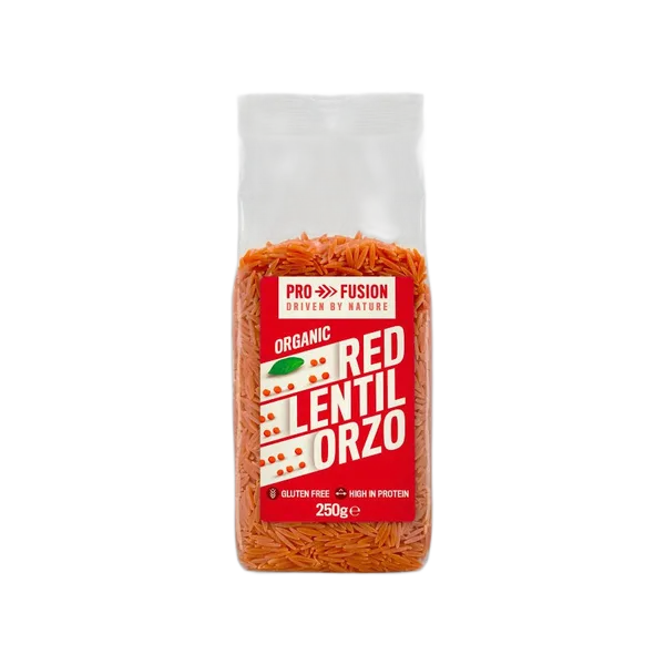 Profusion Org Gf Red Lentil Orzo 250g