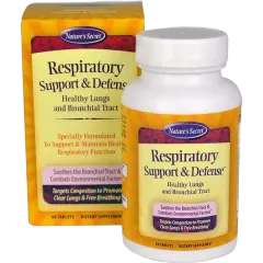 Natures Secret Respiratory Support & Defense 60ct