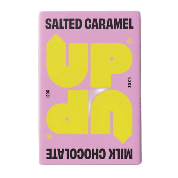 Up-Up Salted Caramel Milk Choc 120g