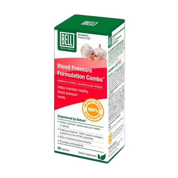 Bell Healthy Blood Pressure Support 60vcaps