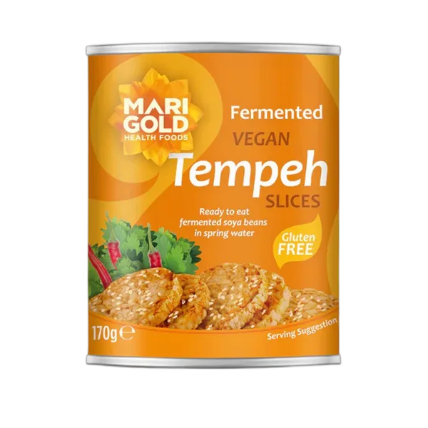 Marigold Gf Fermented Tempeh Slices Can 280g #Mg14713