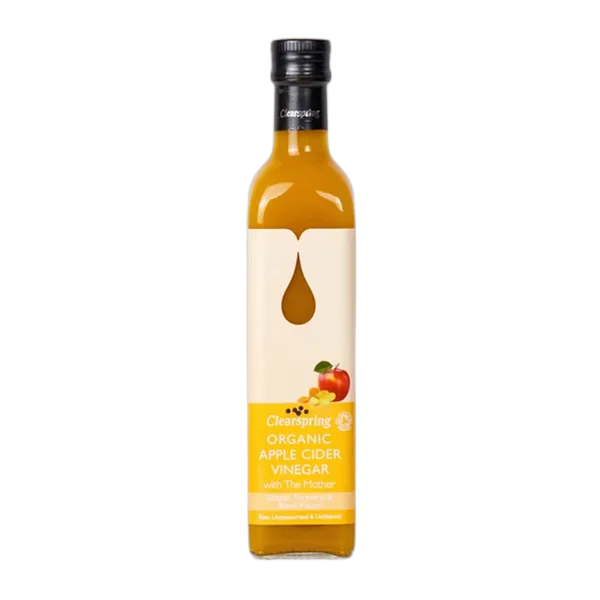 Clear Spring Org Apple Cider Vinegar Ginger,Turmeric,B.Pepper 500ml