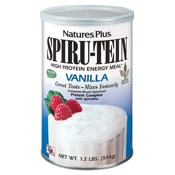 Natures Plus Spirutein Vanilla 544gm