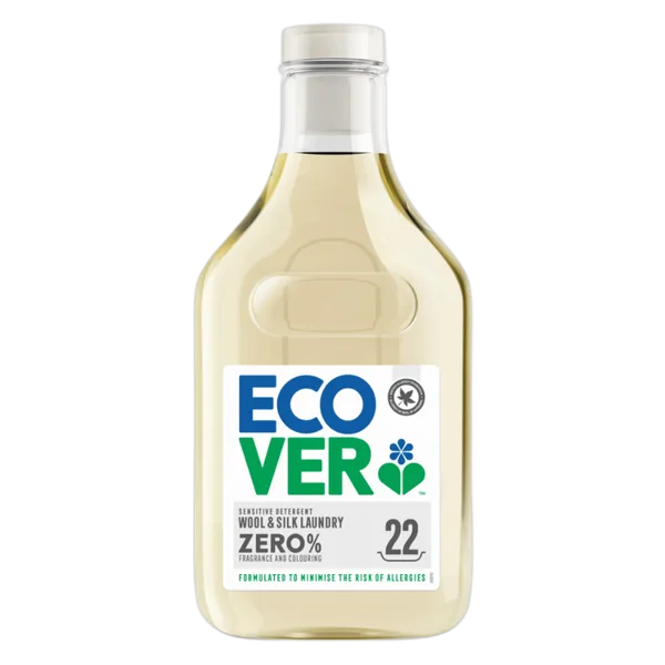 Ecover Wool & Silk Laundry Zero% 22 1ltr