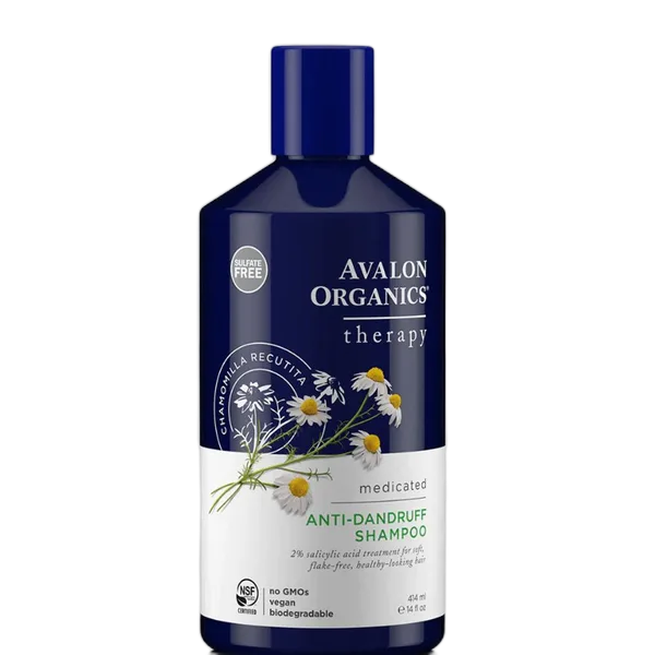 Avalon Organics Medicated Anti-Dandruff Shampoo 414ml #Av36106