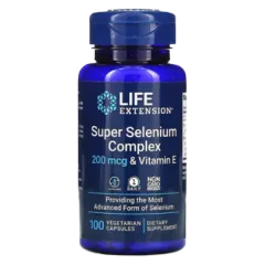 Life Extension Super Selenium Complex 200 Mcg & Vit E 100s