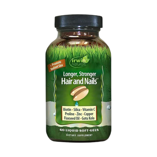 Irwin Longer,Stronger Hair & Nails 60 Sfgls