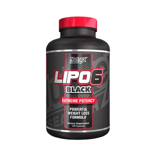 Nutrex Lipo 6 Black Extreme Potency 120 Caps