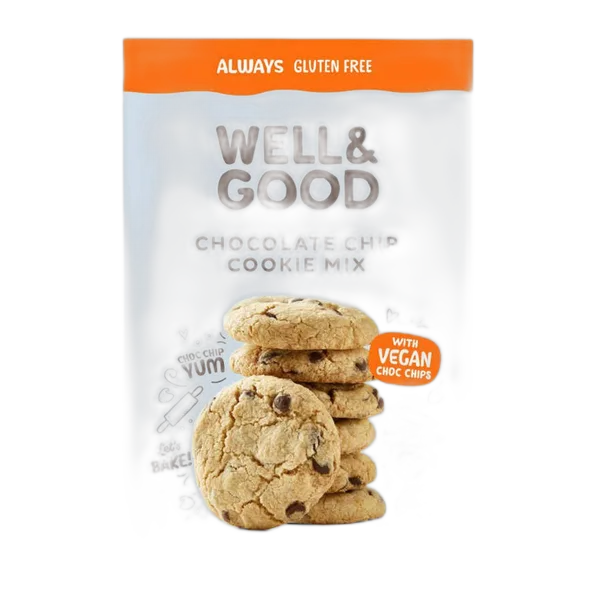 Well&Good Gf Choc Chip Cookie Mix 400g