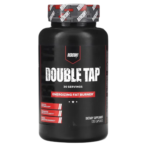 Redcon 1 Double Tap Energizing Fat Burner Caps 120’S