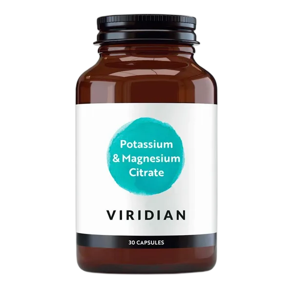 Viridian Potassium Magnesium Citrate Vcaps 30s
